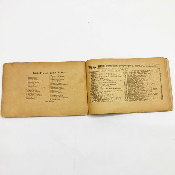 Music Booklet Heute grosser Ball "Big Ball Today" Carl Holdorff 36 Dances 1910 - Picture 10 of 13